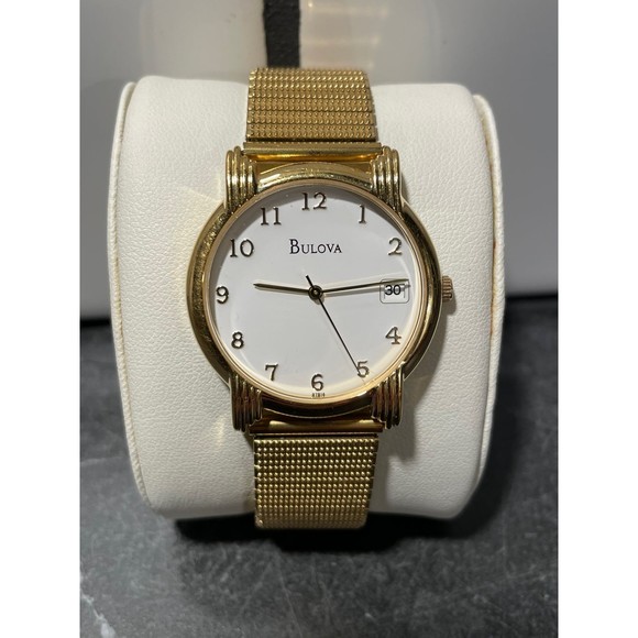 Bulova Accessories Vintage Bulova Gold Tone Watch New Battery